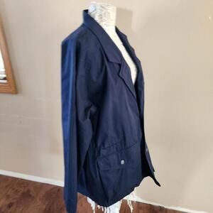 LKNW Haband Travelers navy Large sport coat blazer jacket mens